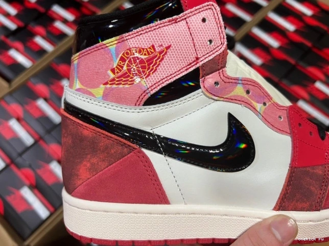 Chep Onekick 1 SPIDER-VERSE THE JORDAN HIGH ACROSS SPIDER-MAN DV1748-601 OG 0813